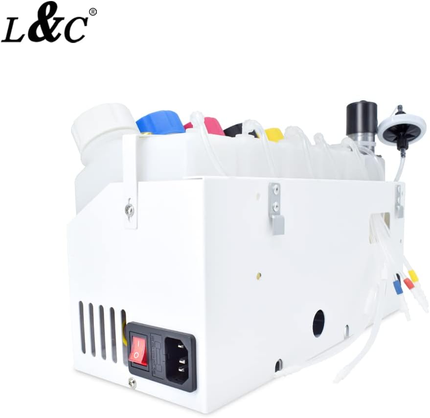 L&C Professional DTF CISS for EPSON ET 8550 DTF Empty Ink System CISS Refillable Cartridge Kit with Ink Flow Control Damper for EPSON ET8550 L805 DTF Printer - Image 6